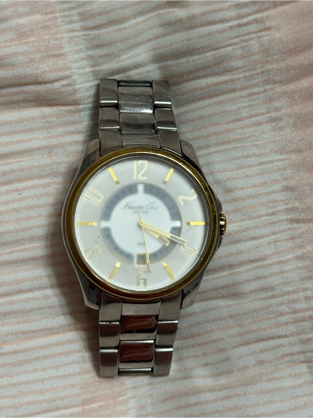 Kenneth Cole Men’s Two-Tone Stainless Steel Watch - Silver & Gold